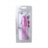 Розовая насадка с нежными шипами - 13,5 см. - Toyfa Basic - в Ельце купить с доставкой