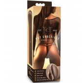 Коричневый мастубратор-вагина Nicole s Kitty - Blush Novelties - в Ельце купить с доставкой