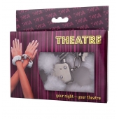 Наручники с белой меховой опушкой - ToyFa - купить с доставкой в Ельце