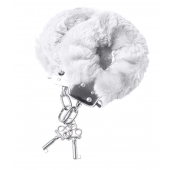 Наручники с белой меховой опушкой - ToyFa - купить с доставкой в Ельце