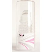 Гелевая прозрачная насадка с 2 отростками - 13 см. - Toyfa Basic - в Ельце купить с доставкой