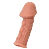 Насадка на фаллос с пузыриками, венками и ребристостью KOKOS Extreme Sleeve 09 - 12,7 см. - KOKOS - в Ельце купить с доставкой