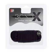 Черная веревка для связывания BONDX LOVE ROPE - 10 м. - Dream Toys - купить с доставкой в Ельце