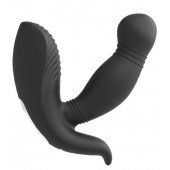 Черный вибромассажер простаты PROSTATE HERO - Dream Toys - в Ельце купить с доставкой