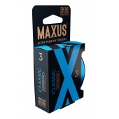 Классические презервативы в железном кейсе MAXUS Classic - 3 шт. - Maxus - купить с доставкой в Ельце