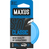 Классические презервативы в железном кейсе MAXUS Classic - 3 шт. - Maxus - купить с доставкой в Ельце