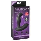 Черный массажер простаты Electro Stim Prostate Vibe с электростимуляцией - 13,3 см. - Pipedream - купить с доставкой в Ельце