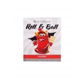 Стимулирующий презерватив-насадка Roll   Ball Cherry - Sitabella - купить с доставкой в Ельце