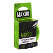 Презервативы в железном кейсе MAXUS Mixed - 3 шт. - Maxus - купить с доставкой в Ельце