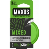 Презервативы в железном кейсе MAXUS Mixed - 3 шт. - Maxus - купить с доставкой в Ельце
