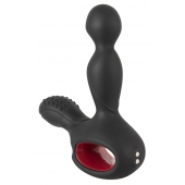 Черный вибромассажер простаты с нагревом и ротацией Prostate Plug - 14,5 см. - Orion - в Ельце купить с доставкой