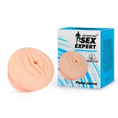 Телесная насадка-вагина на помпу - Sex Expert - в Ельце купить с доставкой