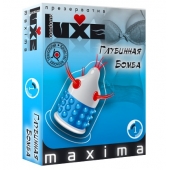 Презерватив LUXE Maxima  Глубинная бомба  - 1 шт. - Luxe - купить с доставкой в Ельце