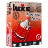 Презерватив LUXE Maxima  Французский связной  - 1 шт. - Luxe - купить с доставкой в Ельце