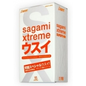 Ультратонкие презервативы Sagami Xtreme SUPERTHIN - 15 шт. - Sagami - купить с доставкой в Ельце