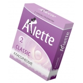 Классические презервативы Arlette Classic - 3 шт. - Arlette - купить с доставкой в Ельце