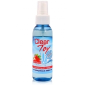 Очищающий спрей для игрушек CLEAR TOY Strawberry - 100 мл. - Биоритм - купить с доставкой в Ельце
