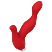 Красный силиконовый вибростимулятор простаты Proman - 12,5 см. - ToyFa - в Ельце купить с доставкой