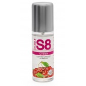Смазка на водной основе S8 Flavored Lube со вкусом вишни - 125 мл. - Stimul8 - купить с доставкой в Ельце