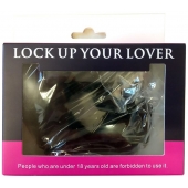 Черные меховые наручники Love с ключиками - Baile - купить с доставкой в Ельце