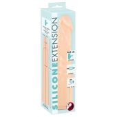Телесная насадка-удлинитель Silicone Extension - 19 см. - Orion - в Ельце купить с доставкой