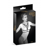 Черная упряжь на грудь Laura - Bijoux Pour Toi - купить с доставкой в Ельце