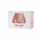 Мастурбатор-полуторс Cherry с вибрацией и двумя любовными тоннелями - KOKOS - в Ельце купить с доставкой