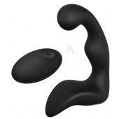 Черный вибромассажер простаты REMOTE BOOTY PLEASER - Dream Toys - в Ельце купить с доставкой