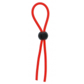 Красное эрекционное лассо с одной бусиной-утяжкой STRETCHY THIN LASSO - Dream Toys - в Ельце купить с доставкой