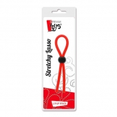 Красное эрекционное лассо с одной бусинкой-утяжкой STRETCHY THICK LASSO - Dream Toys - в Ельце купить с доставкой