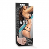 Телесный мастурбатор-ротик Angie - Blush Novelties - в Ельце купить с доставкой
