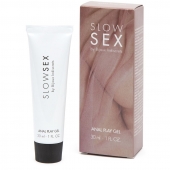 Лубрикант на водной основе Slow Sex Anal Play Gel - 30 мл. - Bijoux Indiscrets - купить с доставкой в Ельце