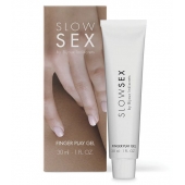 Гель для мастурбации с ароматом кокоса Slow Sex Finger Play Gel - 30 мл. - Bijoux Indiscrets - купить с доставкой в Ельце