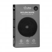 Черная веревка для бондажа Easytoys Bondage Rope - 5 м. - Easy toys - купить с доставкой в Ельце