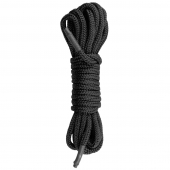 Черная веревка для бондажа Easytoys Bondage Rope - 5 м. - Easy toys - купить с доставкой в Ельце