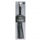 Черная плеть Easytoys Flogger With Metal Grip - 38 см. - Easy toys - купить с доставкой в Ельце
