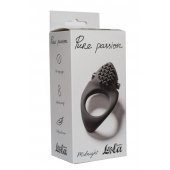 Черное эрекционное виброкольцо Pure Passion Midnight - Lola Games - в Ельце купить с доставкой