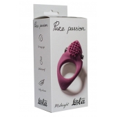 Бордовое эрекционное виброкольцо Pure Passion Midnight - Lola Games - в Ельце купить с доставкой