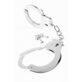 Металлические серебристые наручники Designer Metal Handcuffs - Pipedream - купить с доставкой в Ельце