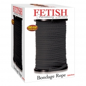 Черная веревка для связывания Bondage Rope - 60,9 м. - Pipedream - купить с доставкой в Ельце