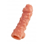 Насадка на фаллос с крупными бугорками EXTREME SLEEVE - 17,6 см. - KOKOS - в Ельце купить с доставкой