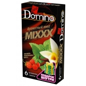 Ароматизированные презервативы DOMINO  Ароматный микс  - 6 шт. - Domino - купить с доставкой в Ельце
