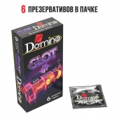 Ароматизированные презервативы DOMINO  Фруктовый слот  - 6 шт. - Domino - купить с доставкой в Ельце