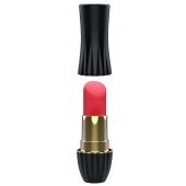 Клиторальный стимулятор-помада LIPSTICK - 9,3 см. - Dream Toys - купить с доставкой в Ельце