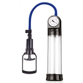 Прозрачная вакуумная помпа Sex Expert с манометром - Sex Expert - в Ельце купить с доставкой