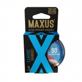 Классические презервативы в пластиковом кейсе MAXUS Classic - 3 шт. - Maxus - купить с доставкой в Ельце
