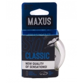 Классические презервативы в пластиковом кейсе MAXUS Classic - 3 шт. - Maxus - купить с доставкой в Ельце