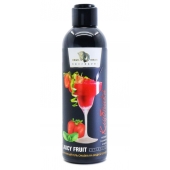 Интимный гель-смазка JUICY FRUIT с ароматом клубники - 200 мл. - БиоМед - купить с доставкой в Ельце