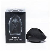 Черный инновационный мужской вибратор PULSE SOLO ESSENTIAL - Hot Octopuss - в Ельце купить с доставкой