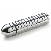 Рельефный фаллос для интенсивного электросекса Groovey George - 20 см. - MyStim - купить с доставкой в Ельце